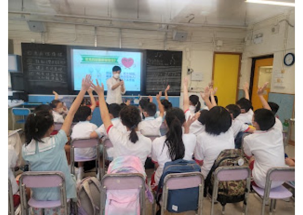 與「寶血小學」合辦 「領袖生朋輩調解培訓」 ( 2023年9月22日 )